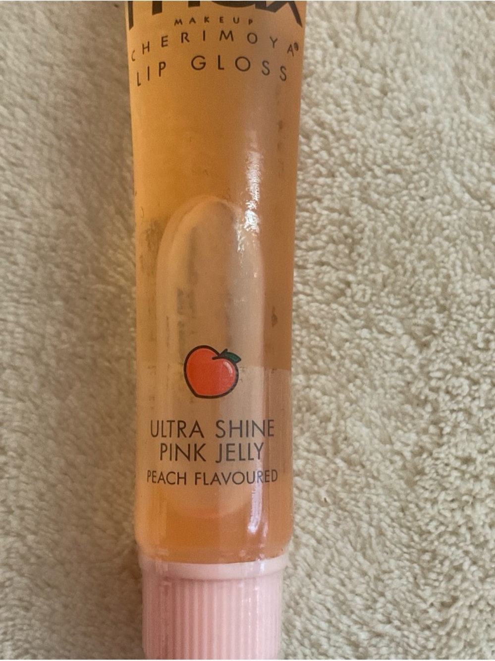 Ultra Shine Pink Jelly Peach Lip Gloss - Pink